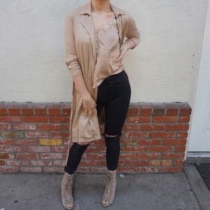 Nude coat